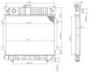 NRF 53951 Radiator, engine cooling